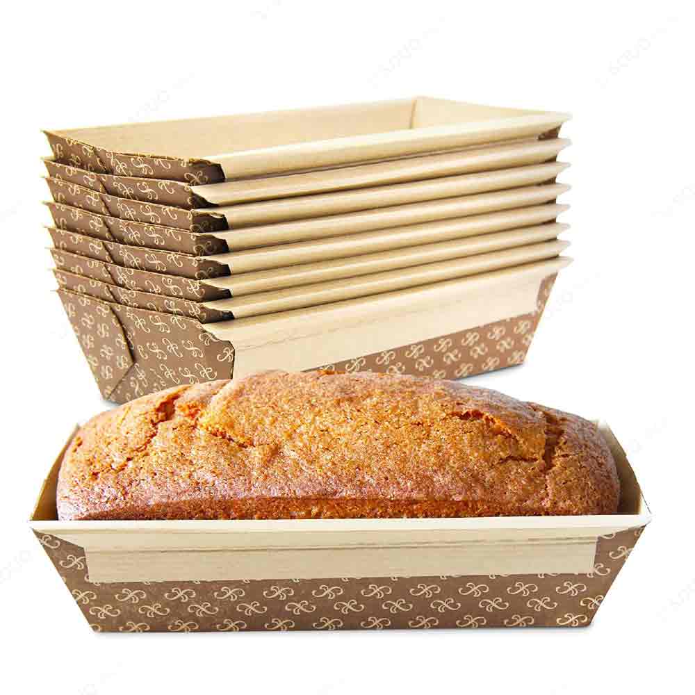  قوالب الخبز ورقية مستطيل