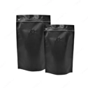 STANDUP POUCH ZIPPER COFFEE BAG WITH VALVE AND SIDE ZIPPER