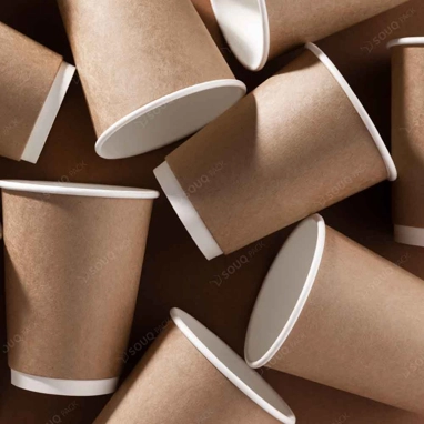 DOUBLE WALL KRAFT PAPER CUP