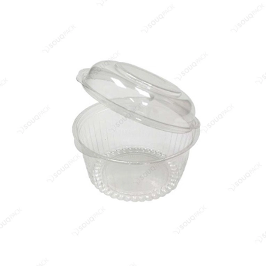 CLEAR CONTAINER WITH DOM LID