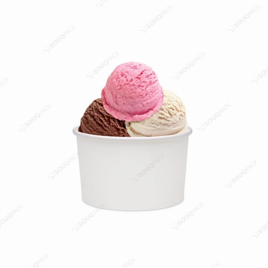 ICE CREAM CUP  WITH LID